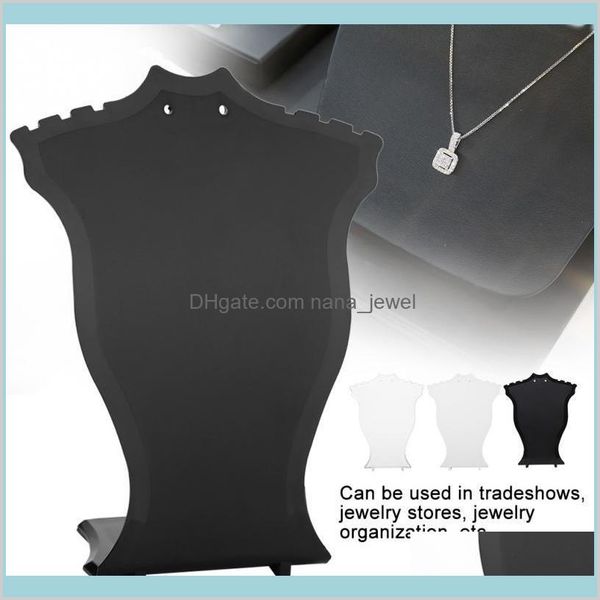 packaging jewelry pendant necklace chain holder earring bust display stand showcase rack black white transparent drop delivery 2021 lc
packaging jewelry pendant necklace chain holder earring bust display stand showcase rack black white transparent drop delivery 2021 lc