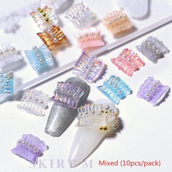 pcs/set aurora color skirt nail art decorations 2021 fashion pearl nails accessories for diy manicure design kit, Silver;gold
pcs/set aurora color skirt nail art decorations 2021 fashion pearl nails accessories for diy manicure design kit, Silver;gold