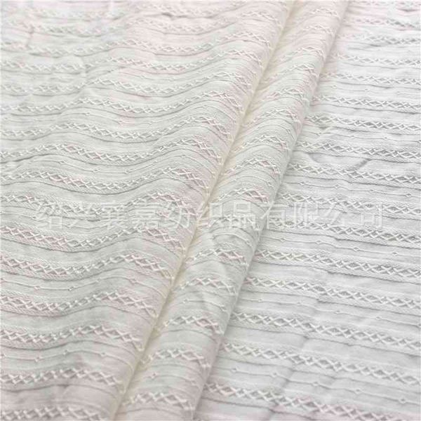 all white pure cotton jacquard pastoral little fresh women's shirt skirt children's fabric, Black;white
all white pure cotton jacquard pastoral little fresh women's shirt skirt children's fabric, Black;white