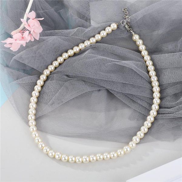 pendant necklaces dayoff korea simulated pearl for women female gift jewelry choker necklace clavicel chain party n254, Silver
pendant necklaces dayoff korea simulated pearl for women female gift jewelry choker necklace clavicel chain party n254, Silver
