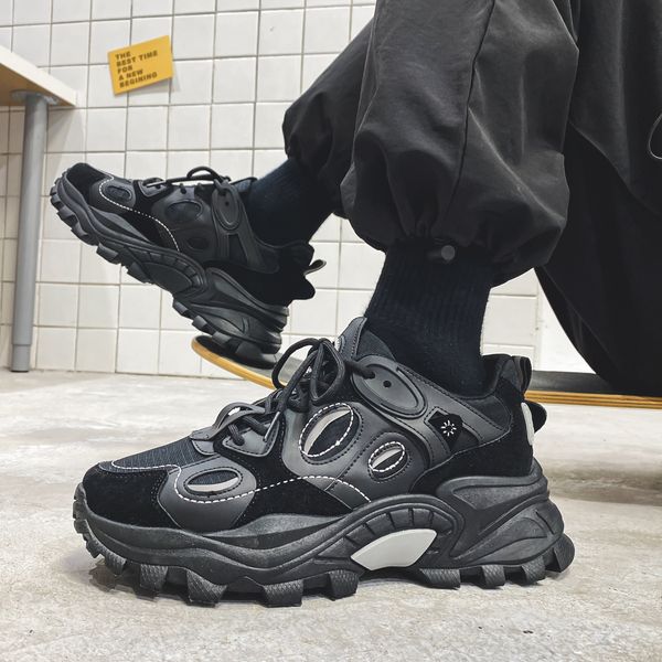 2021 new thick bottom platform sneakers men air mesh patchwork leather casual flat male shoes lace up runners shoes men
2021 new thick bottom platform sneakers men air mesh patchwork leather casual flat male shoes lace up runners shoes men