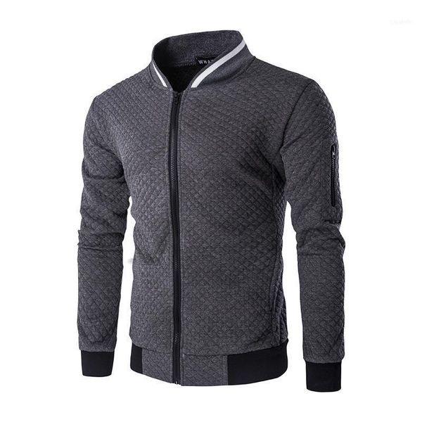 men's jackets wholesale- casual fashion men diamond lattice collision color collar baseball jacket zipper slim solid cotton coats bombe, Black;brown
men's jackets wholesale- casual fashion men diamond lattice collision color collar baseball jacket zipper slim solid cotton coats bombe, Black;brown