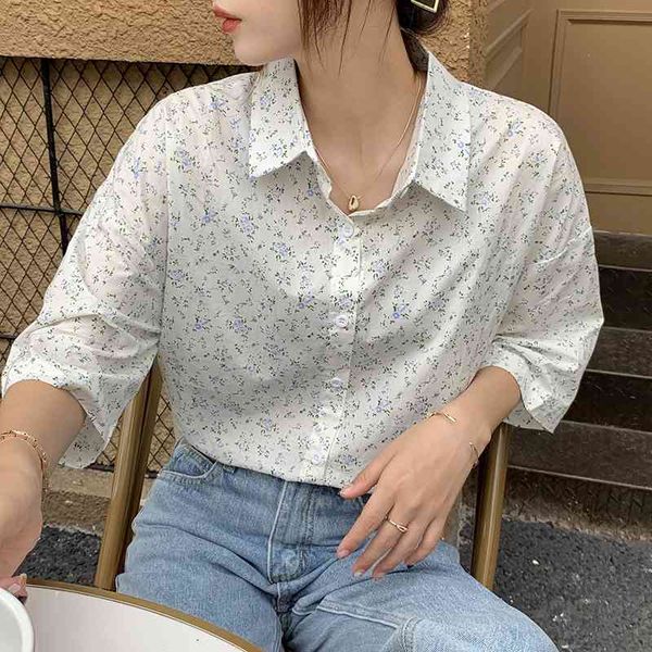 women's blouses & shirts summer korean new slim floral polo-neck ladies shirt gentle all-match elegant casual short-sleeved h5, White
women's blouses & shirts summer korean new slim floral polo-neck ladies shirt gentle all-match elegant casual short-sleeved h5, White