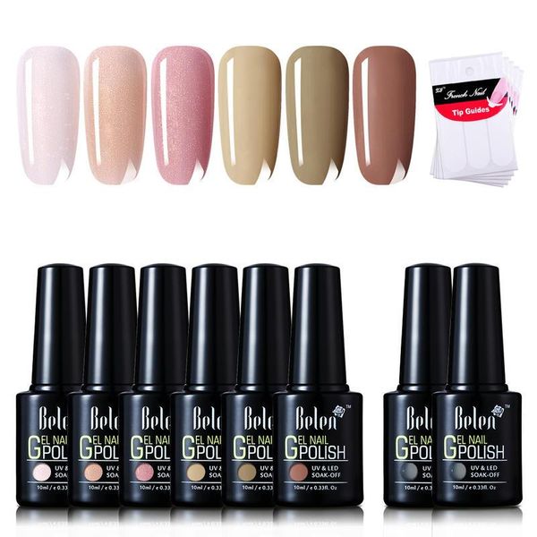 nail art kits belen color gel polish 6pcs set base coat soak off uv led varnish primer lacquer 10ml
nail art kits belen color gel polish 6pcs set base coat soak off uv led varnish primer lacquer 10ml
