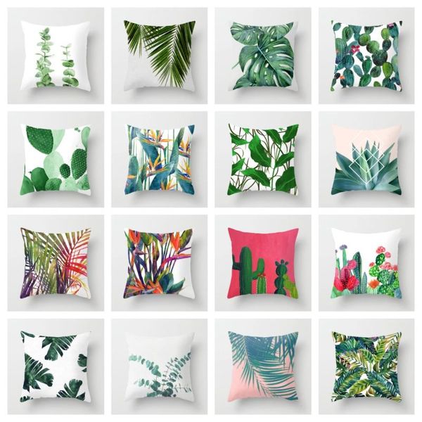 cushion/decorative pillow 45*45cm tropical decoration print cactus monstera cushion cover polyester green throw for sofa/home decorative pil
cushion/decorative pillow 45*45cm tropical decoration print cactus monstera cushion cover polyester green throw for sofa/home decorative pil