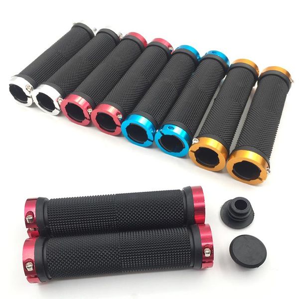 bike handlebars &components 1 pair mtb bmx road cycling handlebar grips anti-skid rubber bicycle mountain lock on end
bike handlebars &components 1 pair mtb bmx road cycling handlebar grips anti-skid rubber bicycle mountain lock on end