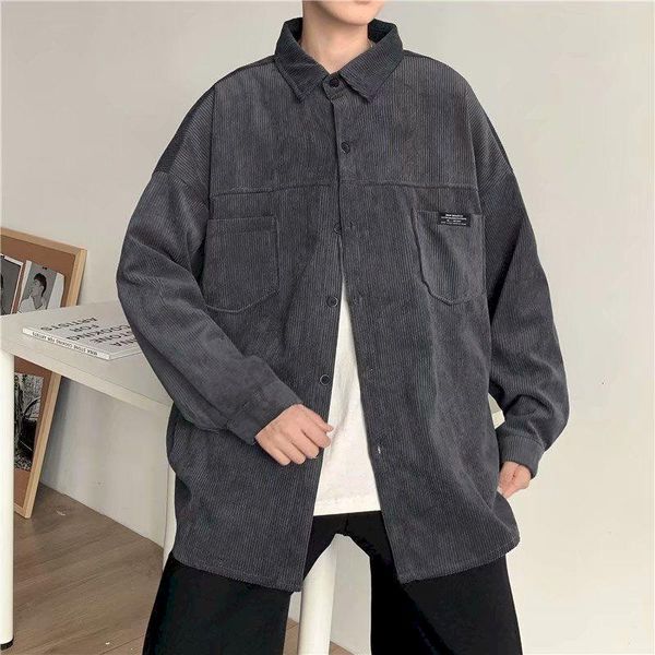 men's jackets corduroy jacket shirt korean style trend wild plus velvet thick loose autumn long-sleeved oversize 2021, Black;brown
men's jackets corduroy jacket shirt korean style trend wild plus velvet thick loose autumn long-sleeved oversize 2021, Black;brown
