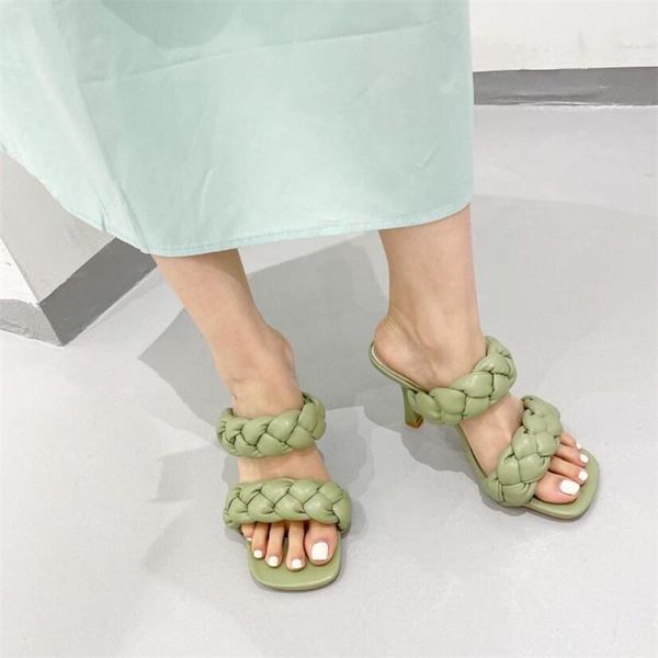slippers design weave women slipper ladies thin high heel sandal open toe slip on summer outdoor slides flip flop shoe drop ship, Black
slippers design weave women slipper ladies thin high heel sandal open toe slip on summer outdoor slides flip flop shoe drop ship, Black