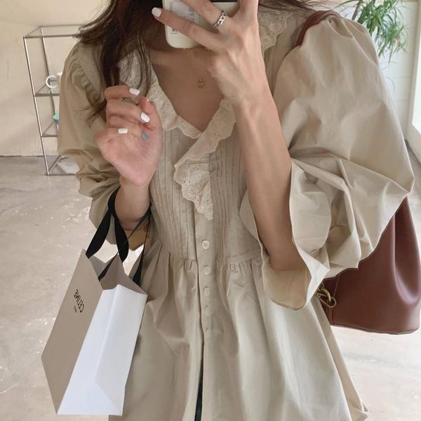 women's blouses & shirts elegant short sleeve lace casual crochet hollow out v neck stylish cropped female pullovers m55, White
women's blouses & shirts elegant short sleeve lace casual crochet hollow out v neck stylish cropped female pullovers m55, White