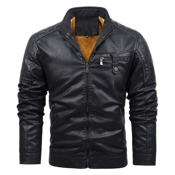 men's jackets fashion autumn and winter plus velvet jacket faux pu leather slim-fit stand-up collar motorcycle 6xl, Black;brown
men's jackets fashion autumn and winter plus velvet jacket faux pu leather slim-fit stand-up collar motorcycle 6xl, Black;brown