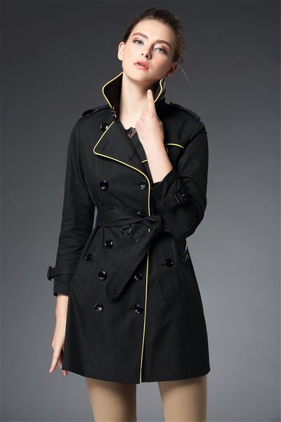 women's trench coats long classic windbreaker waterproof british high-end english style autumn winter gabadian solid color size coat a8, Tan;black
women's trench coats long classic windbreaker waterproof british high-end english style autumn winter gabadian solid color size coat a8, Tan;black