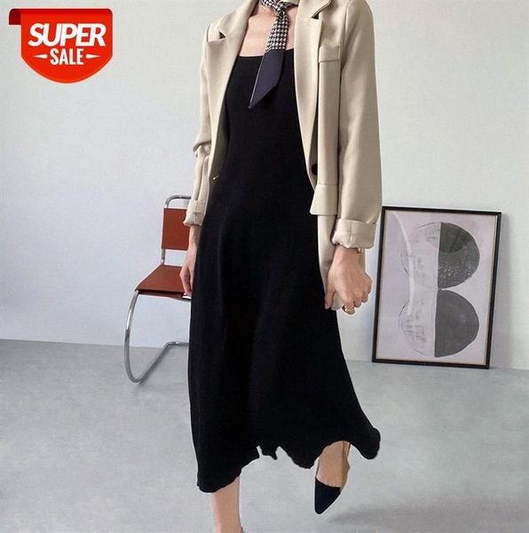 zhi chenxi retro hong kong style sling dress women's inner slim slimming knit skirt yl907 #g36p, Black;gray
zhi chenxi retro hong kong style sling dress women's inner slim slimming knit skirt yl907 #g36p, Black;gray