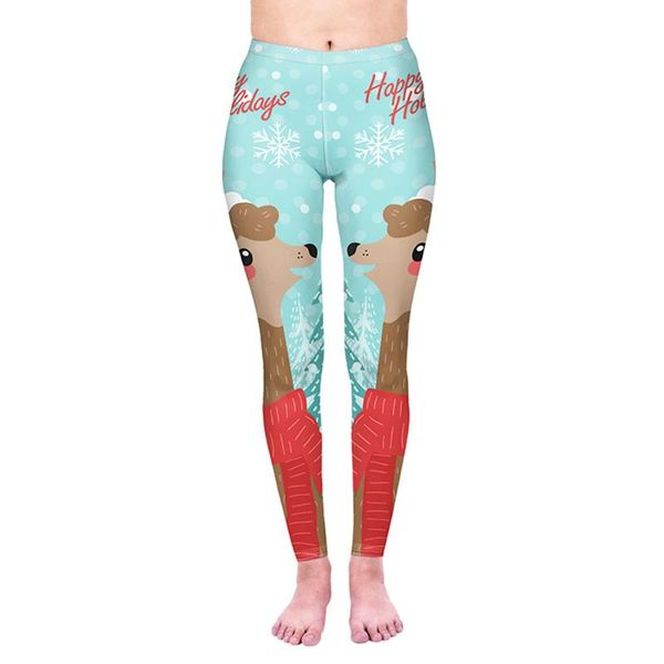 women's leggings christmas cartoon print yoga sport woman tights women gym for fitness, Black
women's leggings christmas cartoon print yoga sport woman tights women gym for fitness, Black