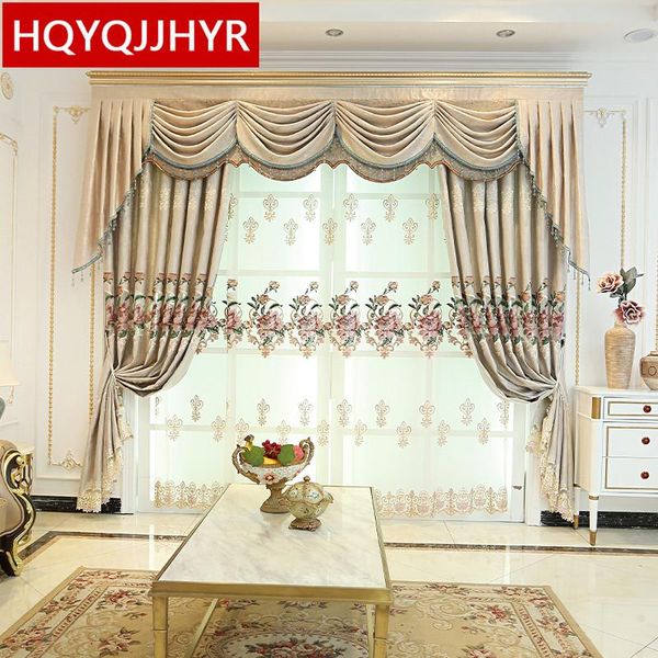 european luxury classic embroidered living room curtains for villas apartments high-quality gray elegant bedroom curtain & drapes
european luxury classic embroidered living room curtains for villas apartments high-quality gray elegant bedroom curtain & drapes