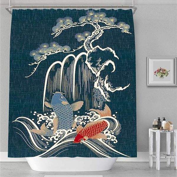 shower curtains fish frolicking in the water curtain waterproof multi-size douchegordijn bathroom decor with 12 hooks bath
shower curtains fish frolicking in the water curtain waterproof multi-size douchegordijn bathroom decor with 12 hooks bath