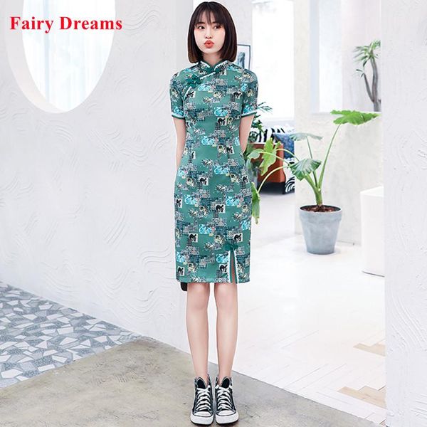 chinese style ethnic lady's clothing plus size slimming slits four-way stretch dress cheongsam improved retro fashion qipao, Red
chinese style ethnic lady's clothing plus size slimming slits four-way stretch dress cheongsam improved retro fashion qipao, Red