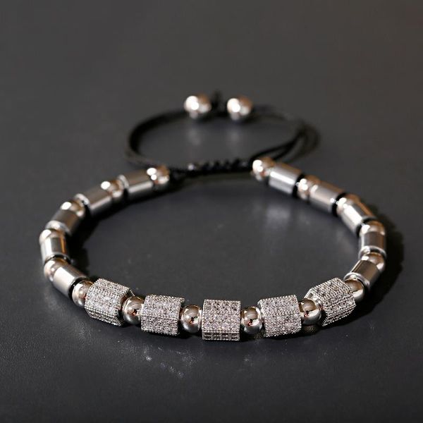 beaded, strands vintage cylindrical hematite stone yoga bracelet 6mm copper beads luxury zircon adjustable men's jewelry gift, Black
beaded, strands vintage cylindrical hematite stone yoga bracelet 6mm copper beads luxury zircon adjustable men's jewelry gift, Black