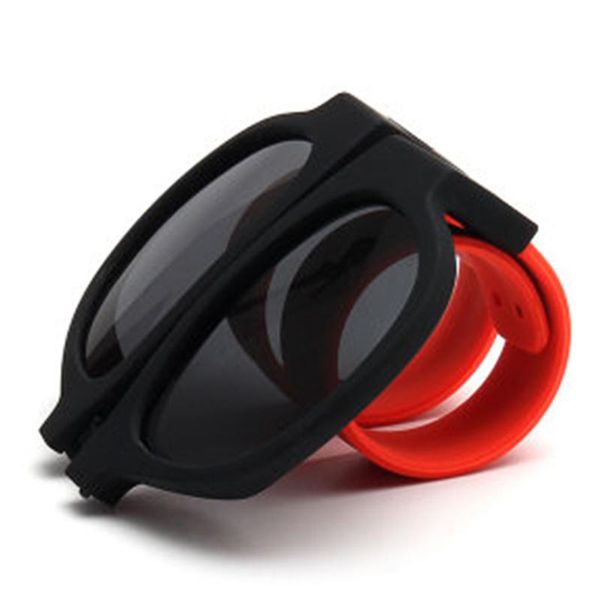outdoor eyewear foldable anti-uv polarized slap bracelet bendable mirror legs sunglasses fashion beach sports travel &t8
outdoor eyewear foldable anti-uv polarized slap bracelet bendable mirror legs sunglasses fashion beach sports travel &t8