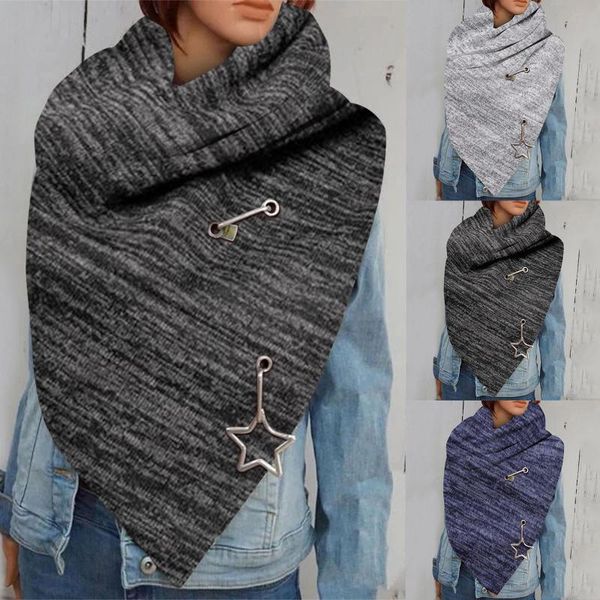 scarves women winter warm wraps fashion scarf shawl button soft wrap casual shawls bufanda para mujer, Blue;gray
scarves women winter warm wraps fashion scarf shawl button soft wrap casual shawls bufanda para mujer, Blue;gray