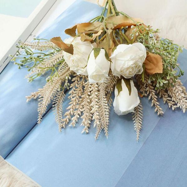 decorative flowers & wreaths 1bouquet artificial rose flower diy home garden party wedding festival deskdecor
decorative flowers & wreaths 1bouquet artificial rose flower diy home garden party wedding festival deskdecor