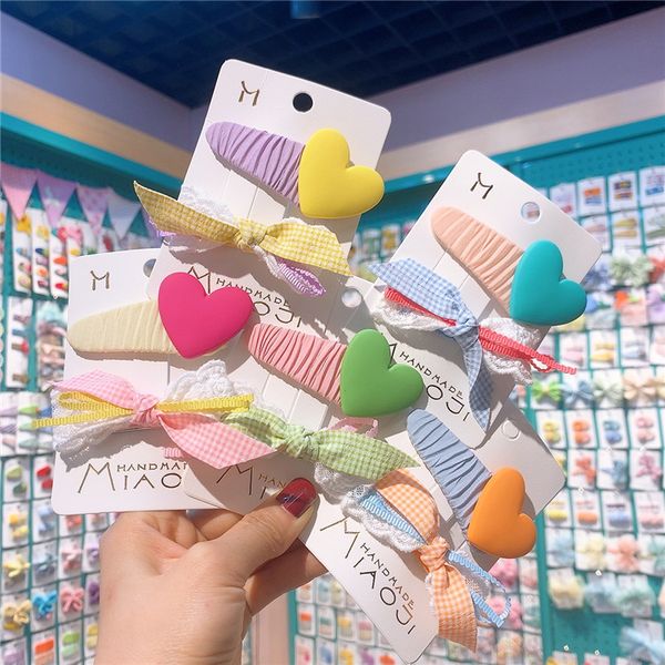 2 pcs new sweet girl princess love bb clip fashion children's cute colorful lattice lace bow duckbill clip hair accessories, Slivery;white
2 pcs new sweet girl princess love bb clip fashion children's cute colorful lattice lace bow duckbill clip hair accessories, Slivery;white