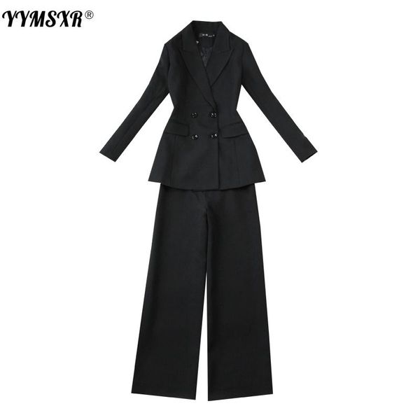 women's two piece pants yymsxr elegant professional office suit temperament feminine blazer slim high-rise wide-leg in 2021, White
women's two piece pants yymsxr elegant professional office suit temperament feminine blazer slim high-rise wide-leg in 2021, White