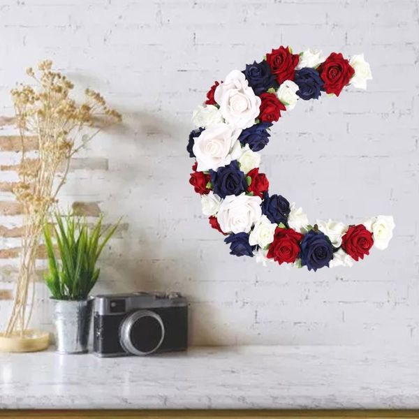 decorative flowers & wreaths g2 patriotic wreath independence day rose flower veterans hanging garland for front door home decoration
decorative flowers & wreaths g2 patriotic wreath independence day rose flower veterans hanging garland for front door home decoration