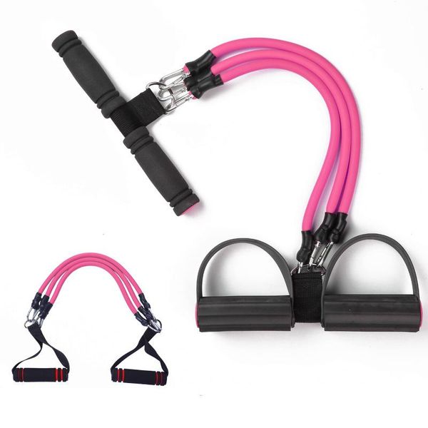female fitness equipment three-purpose pedal sports pulling rope slimming chest expander household exerciser resistance bands
female fitness equipment three-purpose pedal sports pulling rope slimming chest expander household exerciser resistance bands