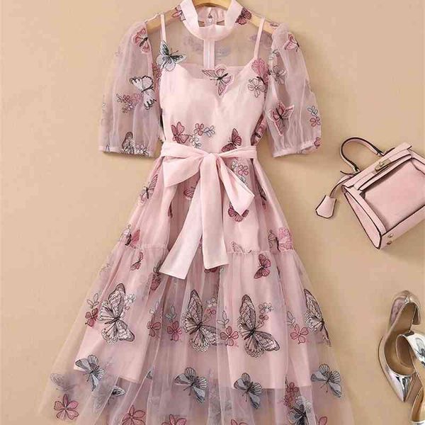 truevoker lady elegant pink lace holiday party dres short sleeve embroidery tied waist resort robe mujer vestido 210602, Black;gray
truevoker lady elegant pink lace holiday party dres short sleeve embroidery tied waist resort robe mujer vestido 210602, Black;gray