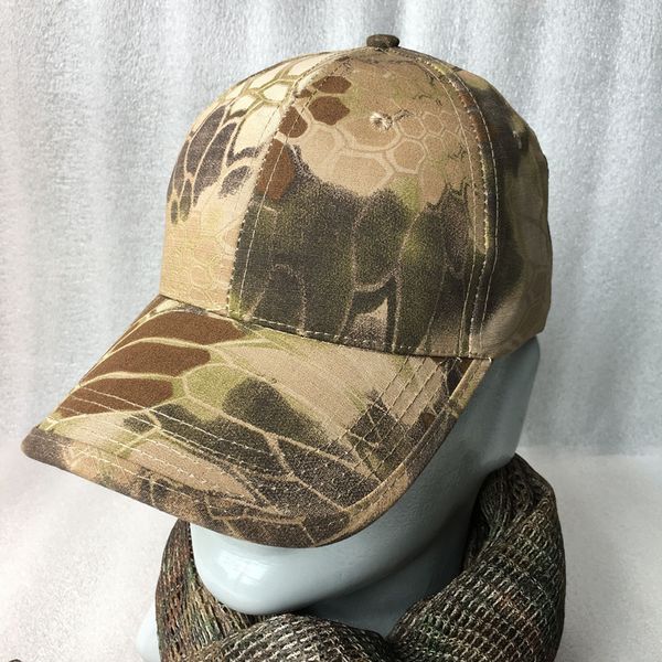 camouflage tactical python baseball cap sunshade special forces mountaineering outdoor military training, Blue;gray
camouflage tactical python baseball cap sunshade special forces mountaineering outdoor military training, Blue;gray