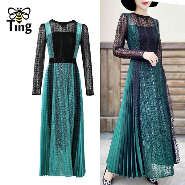 summer street fashion women lace midi long party dresses high waist hollow out pleated vestidos zanzea large size robes 210513, Black;gray
summer street fashion women lace midi long party dresses high waist hollow out pleated vestidos zanzea large size robes 210513, Black;gray