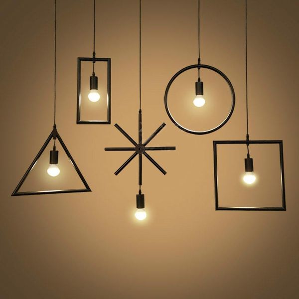 pendant lamps vintage hanglamp iron geometric lights for kitchen living room suspension luminaires home lighting modern light fixture
pendant lamps vintage hanglamp iron geometric lights for kitchen living room suspension luminaires home lighting modern light fixture