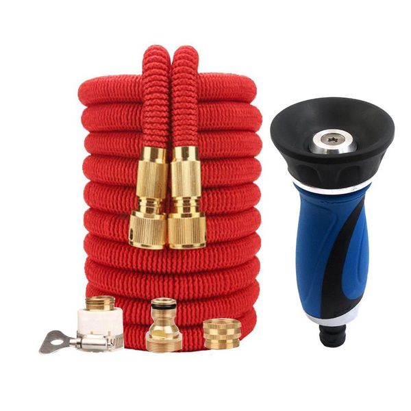 watering equipments 25 -150 feet expandable garden hose magic high pressure car wash vegetable nozzle drip irrigation tool
watering equipments 25 -150 feet expandable garden hose magic high pressure car wash vegetable nozzle drip irrigation tool