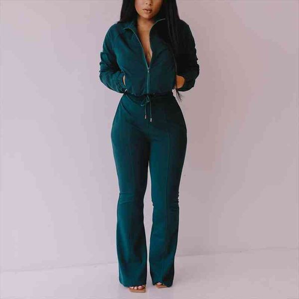women autumn zipper two piece set long sleeves and flares pants set female solid running womens tracksuit ladies sportwear, White
women autumn zipper two piece set long sleeves and flares pants set female solid running womens tracksuit ladies sportwear, White
