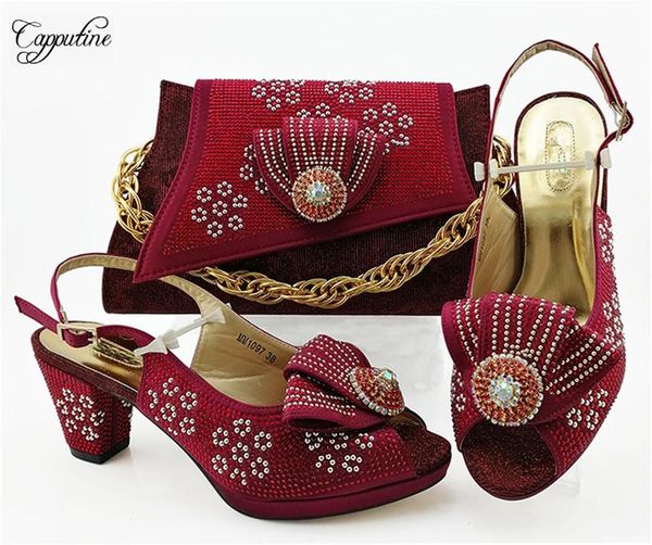 dress shoes pretty wine african high heel sandal matching with handbag set for wedding/party mm1097, height 7.5cm, Black
dress shoes pretty wine african high heel sandal matching with handbag set for wedding/party mm1097, height 7.5cm, Black