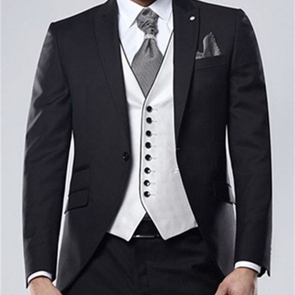 men's suits & blazers personalised most recent male male slim fit wedding , third parts bxus, White;black
men's suits & blazers personalised most recent male male slim fit wedding , third parts bxus, White;black
