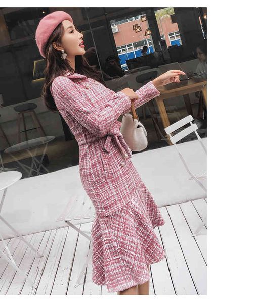 autumn women outerwea trench coat runway pink plaid tweed party midi es winter double-breasted long sleeve ruffles mermaid, Tan;black
autumn women outerwea trench coat runway pink plaid tweed party midi es winter double-breasted long sleeve ruffles mermaid, Tan;black