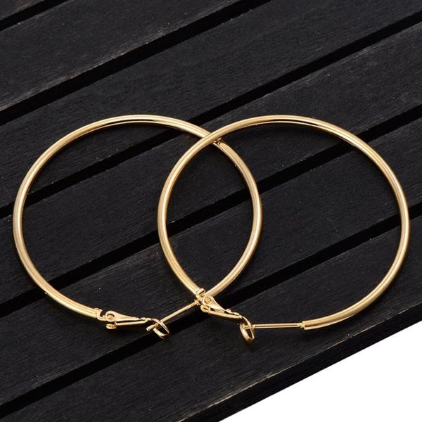hoop & huggie 40mm 60mm 70mm 80mm exaggerate big smooth circle earrings brincos simple party round loop for women jewelry, Golden;silver
hoop & huggie 40mm 60mm 70mm 80mm exaggerate big smooth circle earrings brincos simple party round loop for women jewelry, Golden;silver