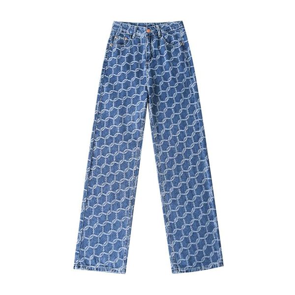 women's jeans 2021 summer fashion printing wash loose casual denim wide leg pants women long trousers streetwear, Blue
women's jeans 2021 summer fashion printing wash loose casual denim wide leg pants women long trousers streetwear, Blue