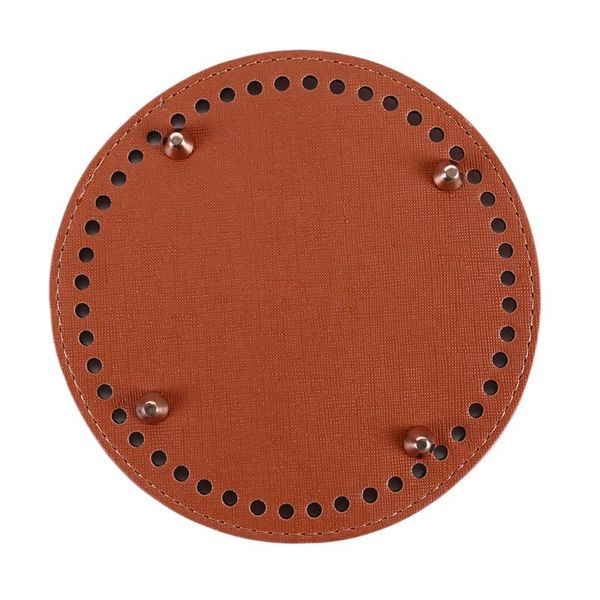 bag parts & accessories 1pc bottom diy round leather with holes rivet for knitting women shoulder crossbody bags, Black
bag parts & accessories 1pc bottom diy round leather with holes rivet for knitting women shoulder crossbody bags, Black