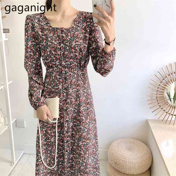 spring vintage floral print vestidos square collar sashes slim fairy dresses single breasted chiffon fashion 210601, White
spring vintage floral print vestidos square collar sashes slim fairy dresses single breasted chiffon fashion 210601, White
