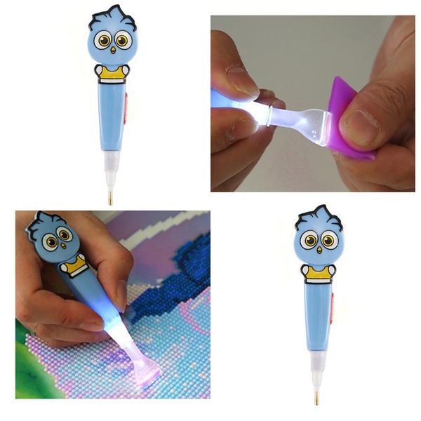 11.2*2.9cm portable diamond painting pen with led light cross stitch tool embroidery picture accessories sewing notions & tools, Black
11.2*2.9cm portable diamond painting pen with led light cross stitch tool embroidery picture accessories sewing notions & tools, Black