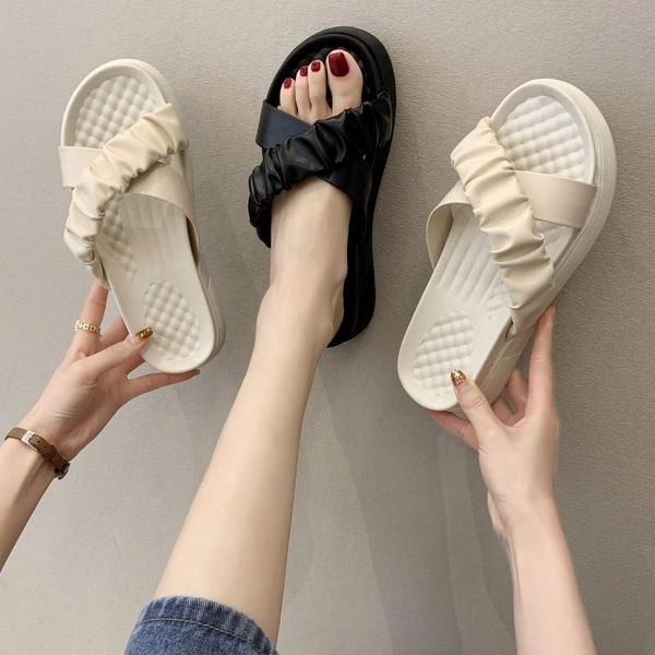 shoes home slippers women's shale female beach lady luxury slides pantofle low massage summer sabot girl designer 2021 flat rome, Black
shoes home slippers women's shale female beach lady luxury slides pantofle low massage summer sabot girl designer 2021 flat rome, Black