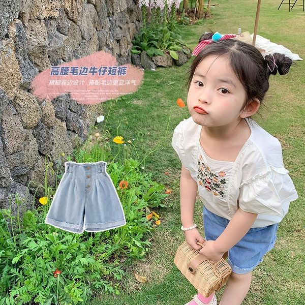 shorts summer arrival korean style girl's jeans high waist loose wide leg short pants all-match for fashion cute baby girls, Black
shorts summer arrival korean style girl's jeans high waist loose wide leg short pants all-match for fashion cute baby girls, Black