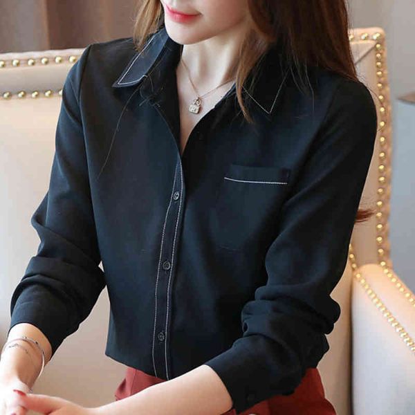 fashion woman blouses turn down collar office ladies white blouse long sleeve chiffon blouse women shirts blusas b951 210426
fashion woman blouses turn down collar office ladies white blouse long sleeve chiffon blouse women shirts blusas b951 210426