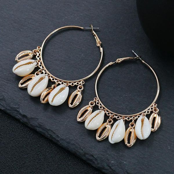 dangle & chandelier korean fashion natural shell earrings geometric round c-type seaside beach accessories charming women's party jewel, Silver
dangle & chandelier korean fashion natural shell earrings geometric round c-type seaside beach accessories charming women's party jewel, Silver