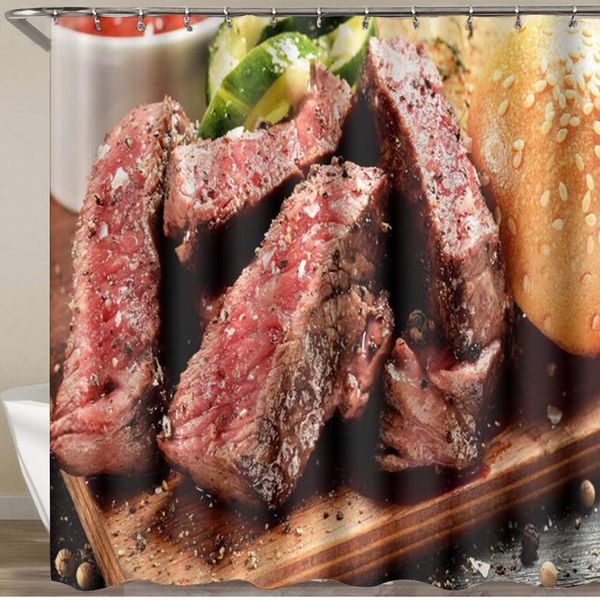 shower curtain,prime black angus steak burger medium rare degree of steak doneness graphic print,polyester fabric waterproof
shower curtain,prime black angus steak burger medium rare degree of steak doneness graphic print,polyester fabric waterproof