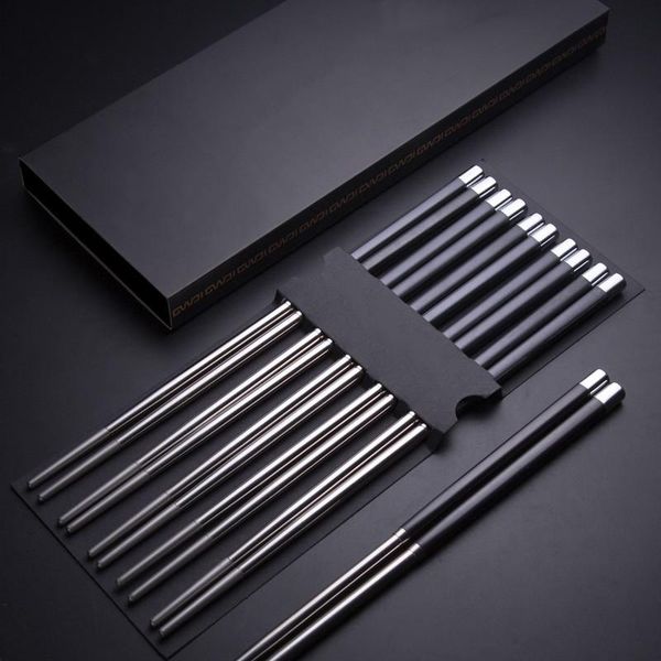 chopsticks 304 stainless steel household high-end anti-slip mildew resistant metal alloy
chopsticks 304 stainless steel household high-end anti-slip mildew resistant metal alloy