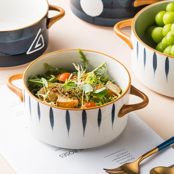 bowls underglaze japanese binaural soup bowl household ceramic instant noodle large salad tableware
bowls underglaze japanese binaural soup bowl household ceramic instant noodle large salad tableware