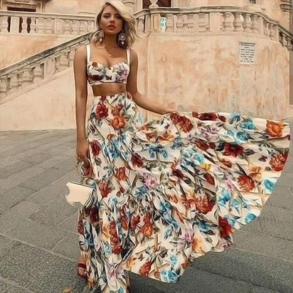sleeveless maxi 2 piece set womens dress vintage floral print bohemian summer dresses vestidos plus size beach rode, Black;gray
sleeveless maxi 2 piece set womens dress vintage floral print bohemian summer dresses vestidos plus size beach rode, Black;gray